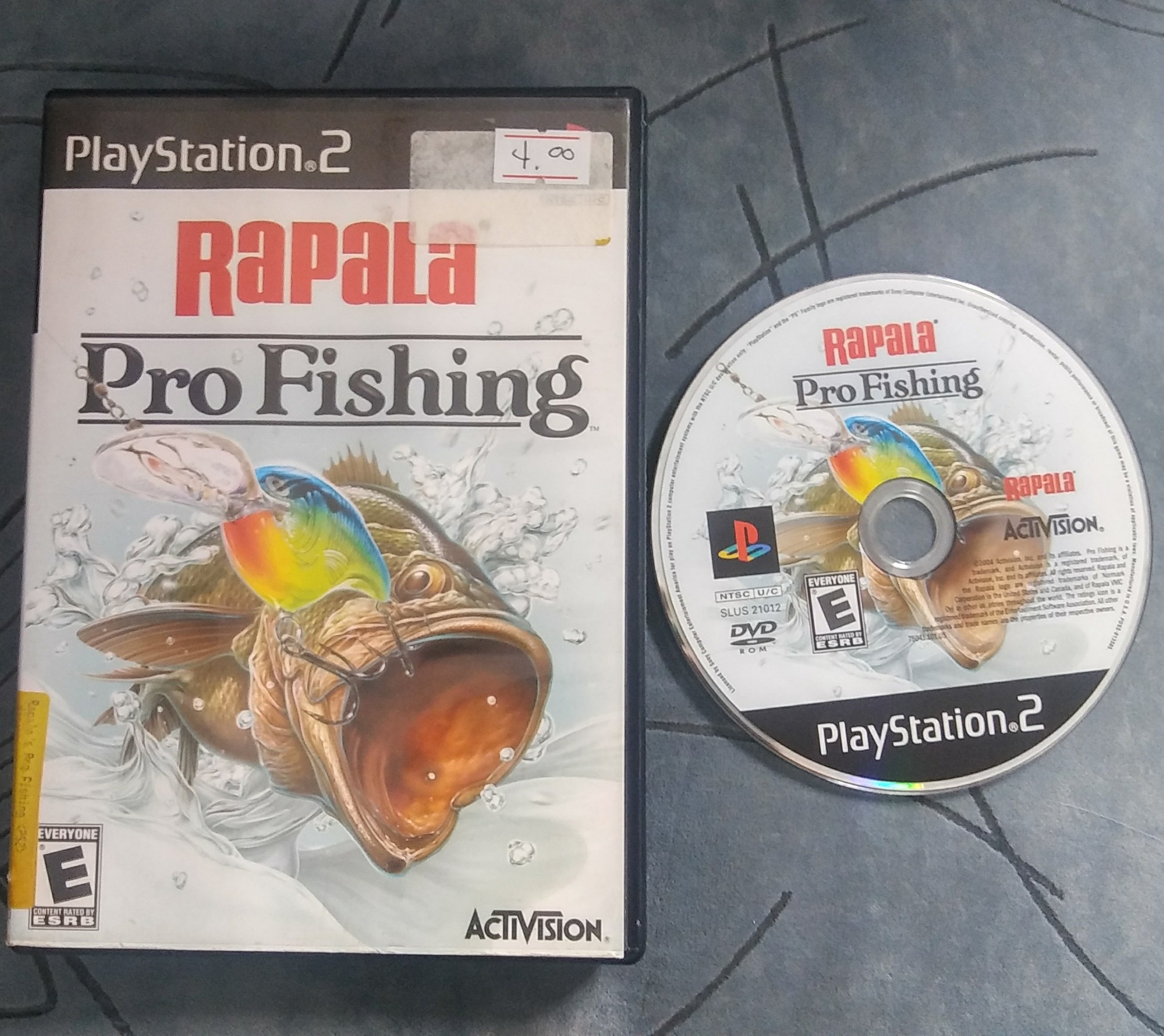 Ps2 - Rapala Pro Fishing - nm