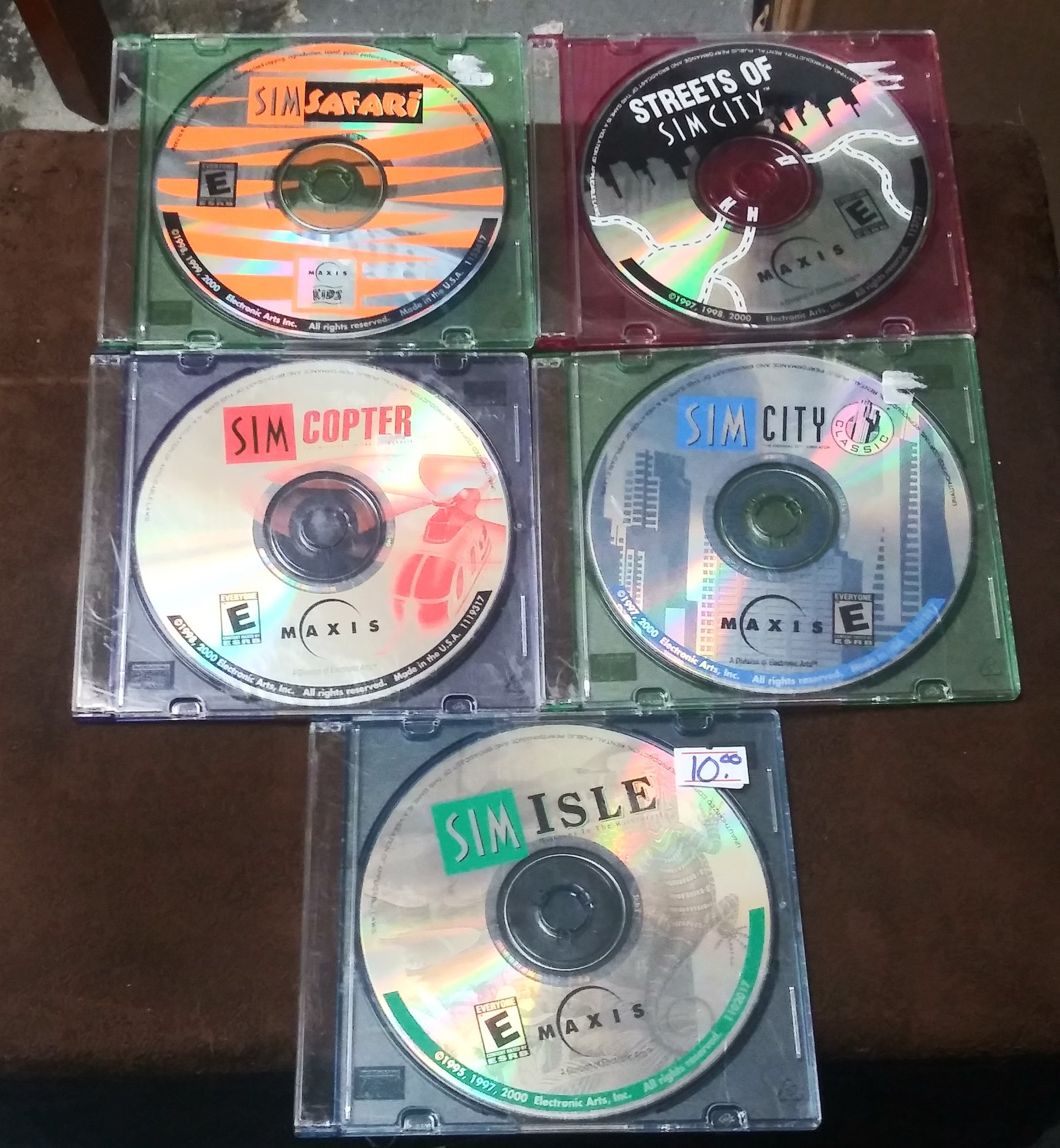 PC - Sim Game Lot - Windows 95/98 | Classic Contagious Games LLC